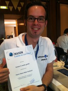 software3D.de ist Maxon Certified Partner
