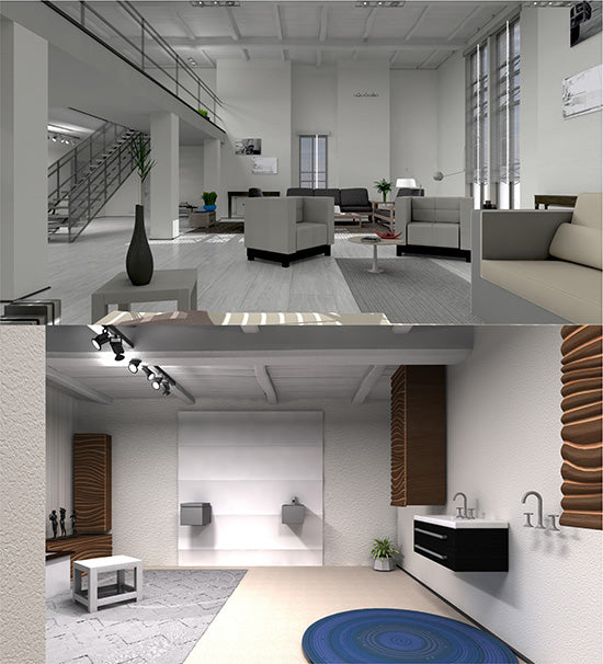 3D-Scenes - Loft 02