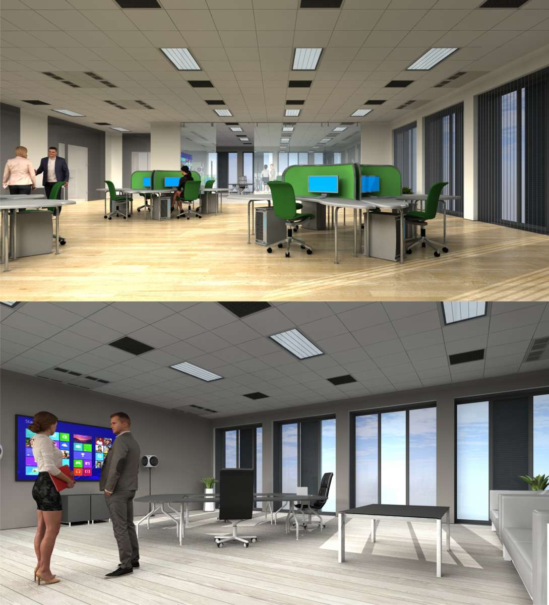 3D-Scenes - Office 02 - Plus