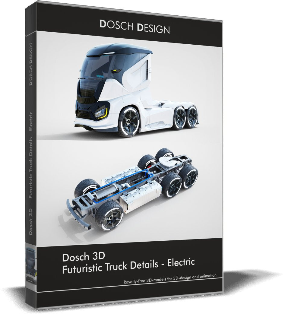 Futuristic Truck Details - Electric