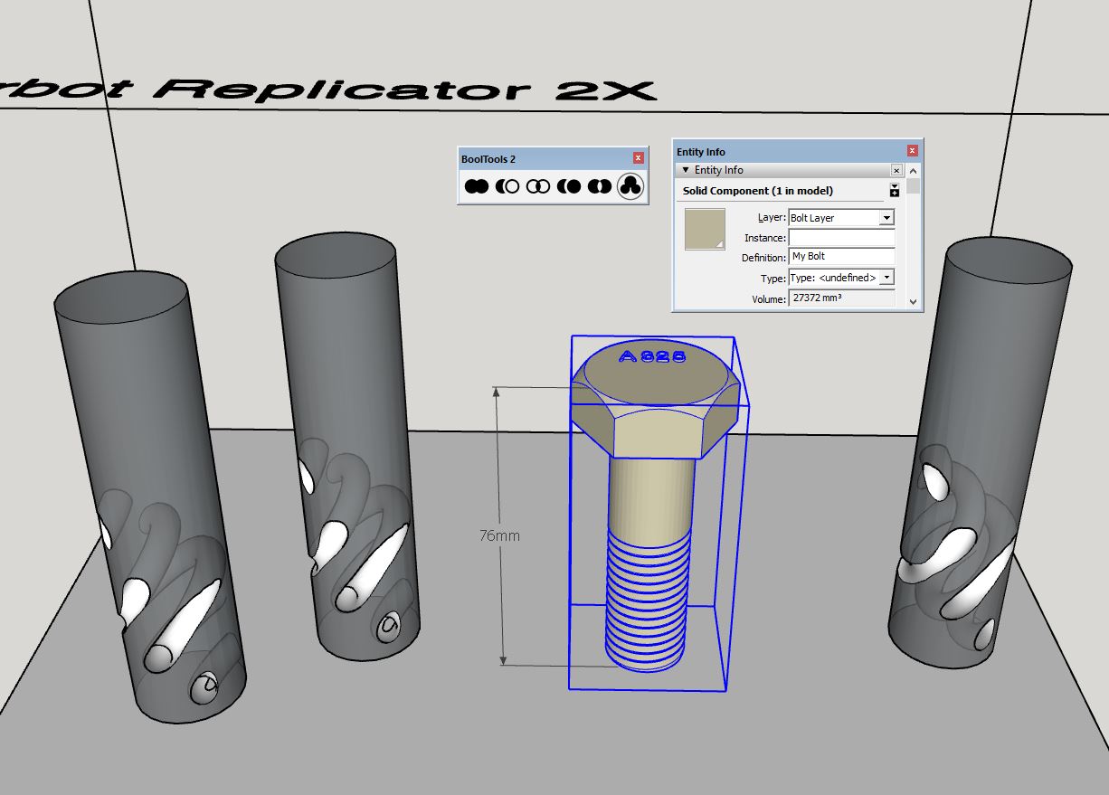 BoolsTools 2 (SketchUp Plugin)