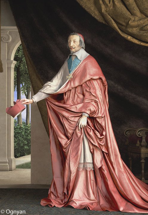 d maya ognyan zahariev cardinal de richelieu d portrait