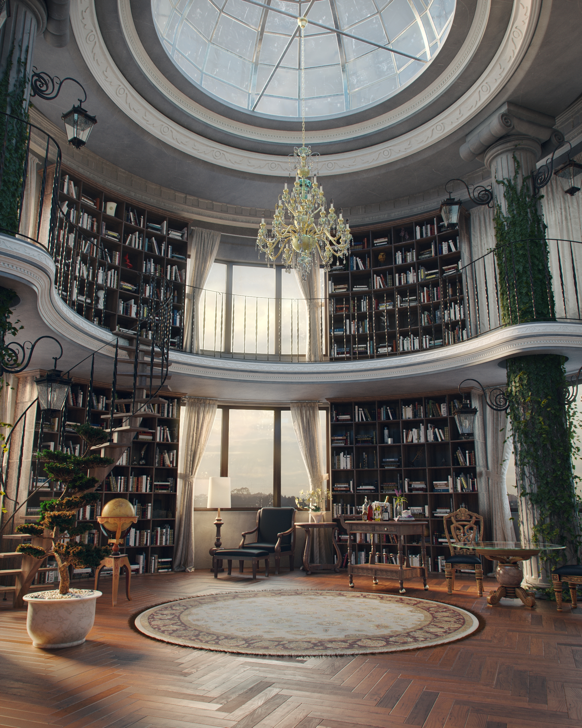 d classical library alancampos ps dsmax vray nuke railclone