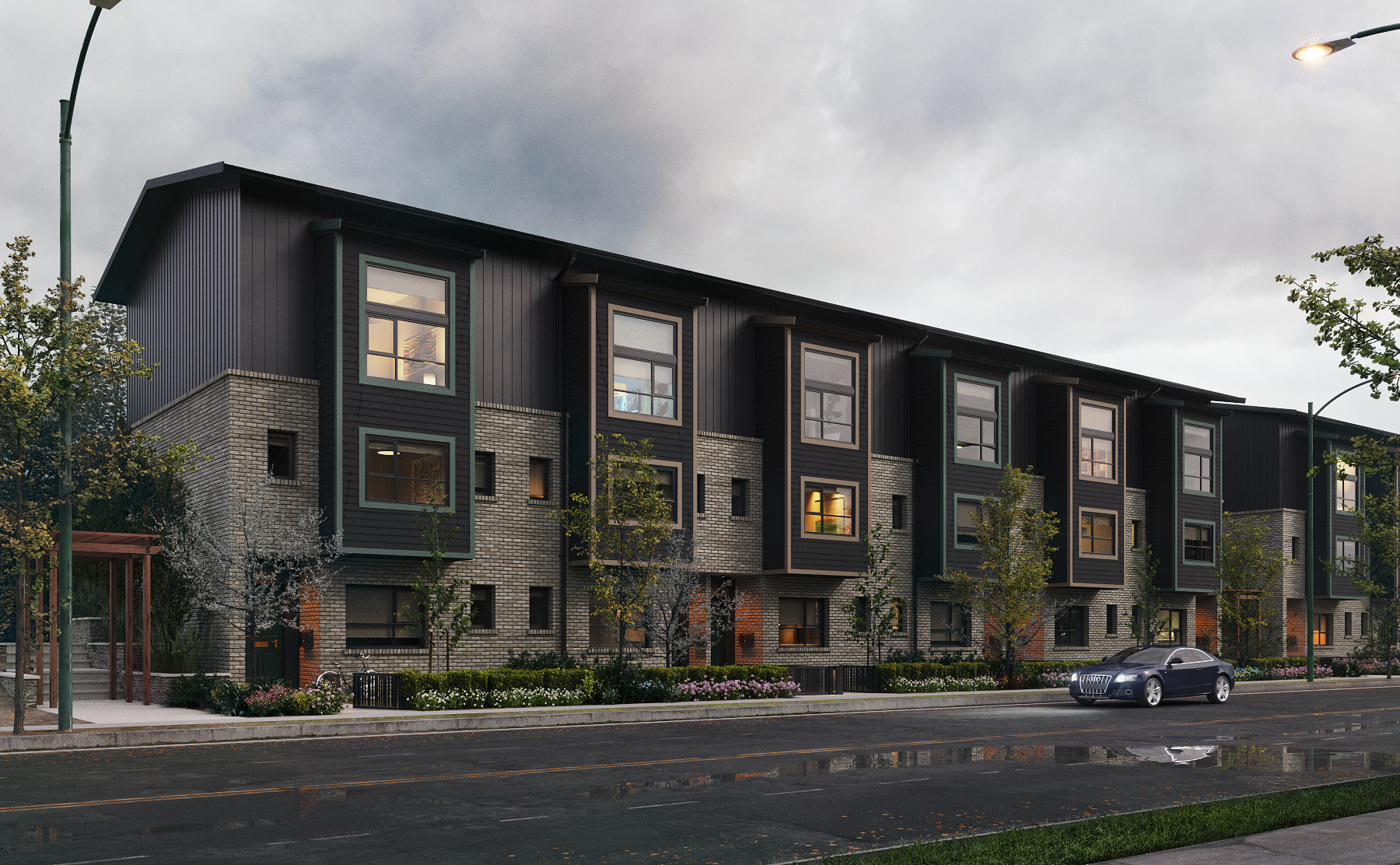 d ps dsmax vray townhome in bc acastagnet
